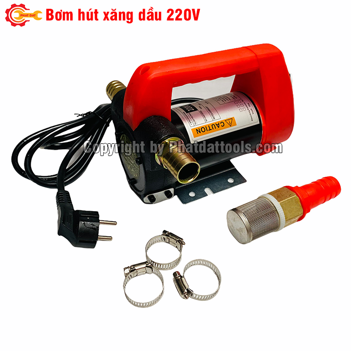 Máy bơm xăng dầu 12V-24V-220V-Máy bơm,hút nhiên liệu lỏng.