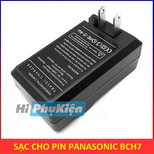 Sạc pin Panasonic BCH7, BCH7E cho DMC-FP1, FP2, FP3, FT10, TS10