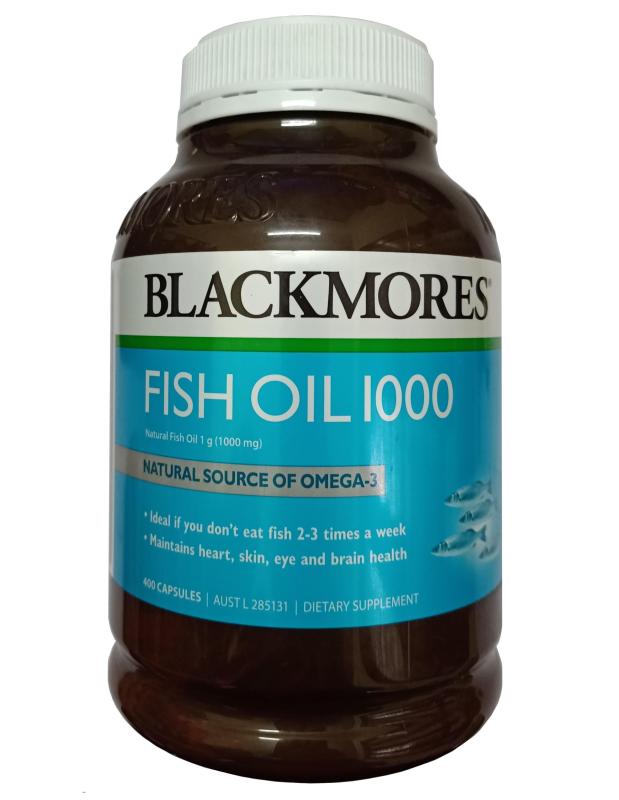 Dầu Cá Blackmores Fish Oil 1000 Mg Hộp 400 Viên nhập khẩu