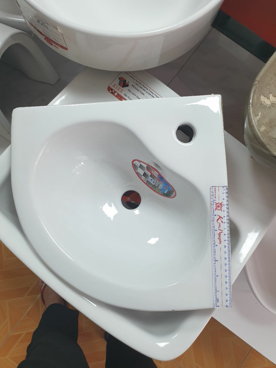 [HCM][SỈ] LAVABO GÓC CAO CẤP - CG1