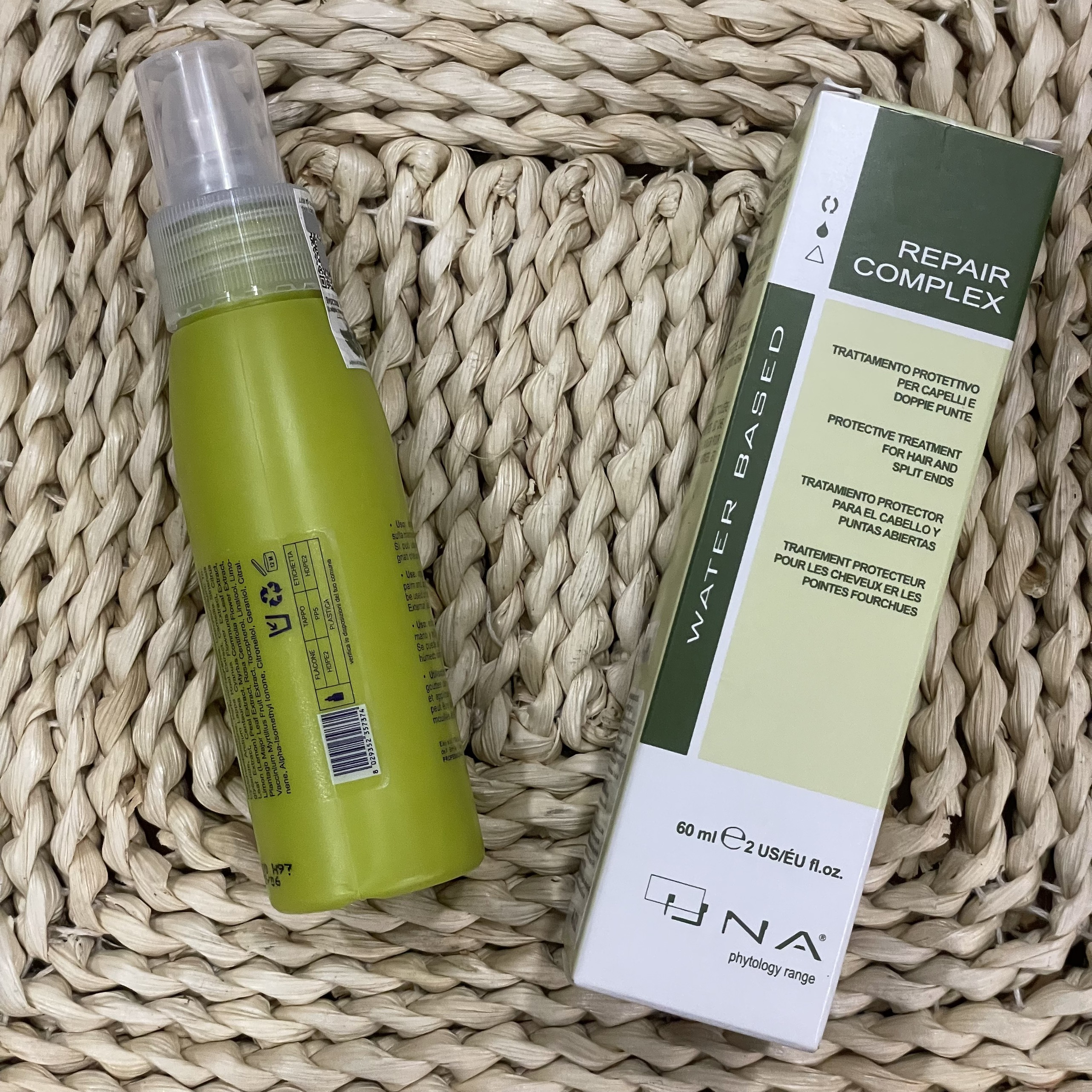 [HCM]Tinh chất siêu mượt phục hồi tóc Rolland Una Repair Complex 60ml
