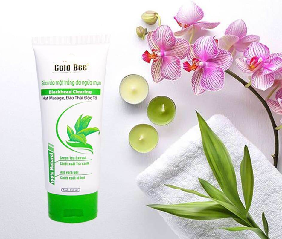 Sửa rửa mặt trà xanh Gold Bee