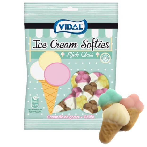 Kẹo Dẻo Vidal Các Loại Gói 80G