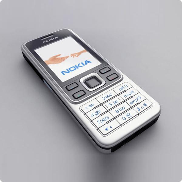 NOKIA 6300/ MÀU BẠC/ MÀN ZIn đủ phụ kiện.