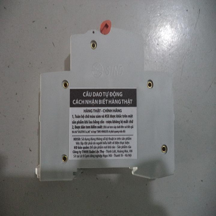 Aptomat, aptomat sino 1 pha, aptomat 1 pha 1 cực từ 20 A - 63 A