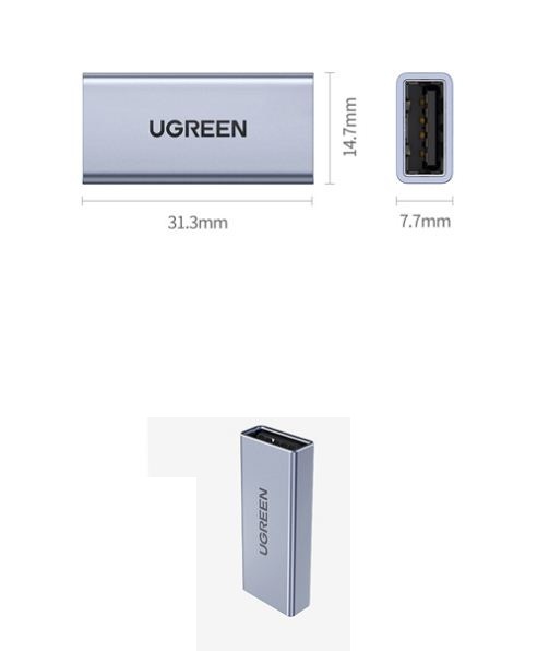 Đầu nối dài usb 3.0 ugreen 20119