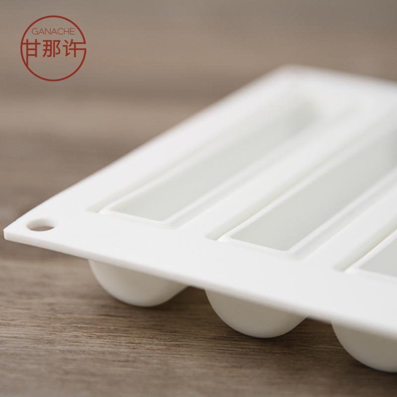 Gan Đó Xu KEREO 8 Đại Đội Trưởng Đại Đội Thanh Đầy Đủ Hình Tròn Bánh Mousse Bánh Bộ Tạo Khuôn Hình Bánh Ngọt Kiểu Tây Khuôn Silicon