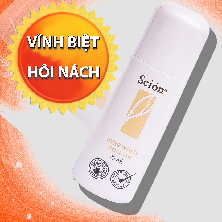 Lăn khử mùi Scion dưỡng trắng mờ thâm