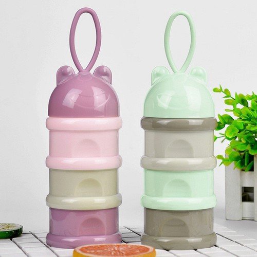 Hộp chia sữa 3 ngăn cao cấp
