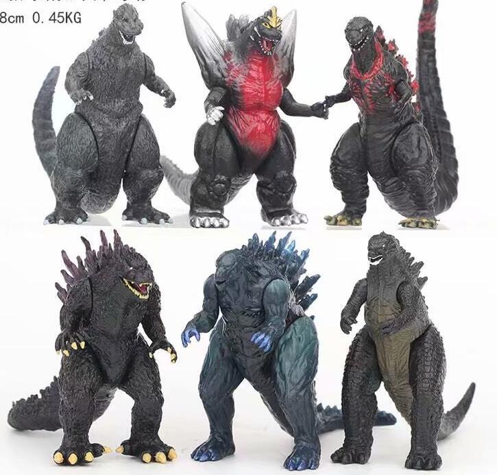 Combo 06 Mô Hình Nhân Vật  Khủng Long Trong Godzilla