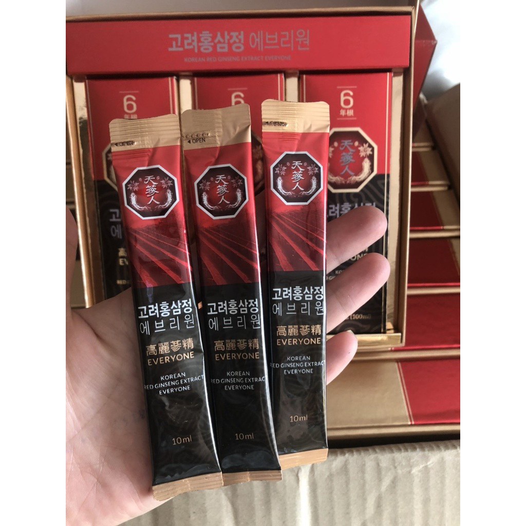 Nước uống hồng sâm Korean Red Ginseng Extract Everyone