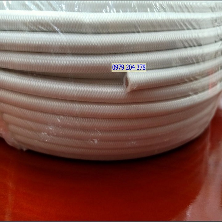 Dây điện chịu nhiệt amiang 4ly-10m/cuộn