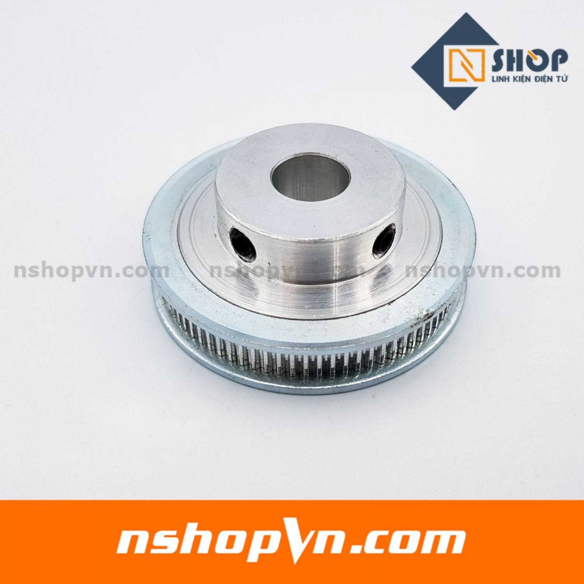Puly GT2 80 răng trục 12mm