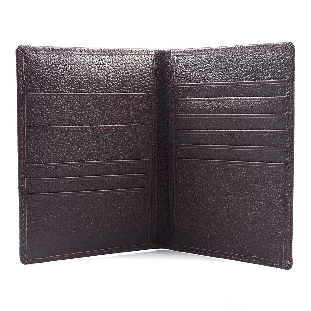 Ví da đựng passport TH9106 màu nâu