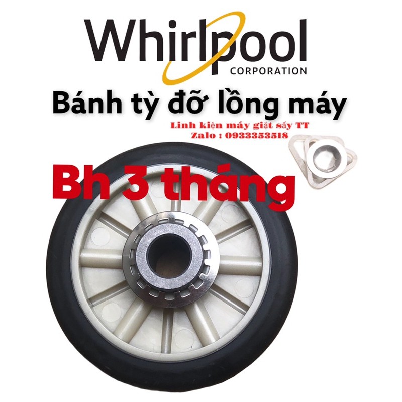 [HCM]Bánh tỳ đỡ lồng máy sấy Whirlpool