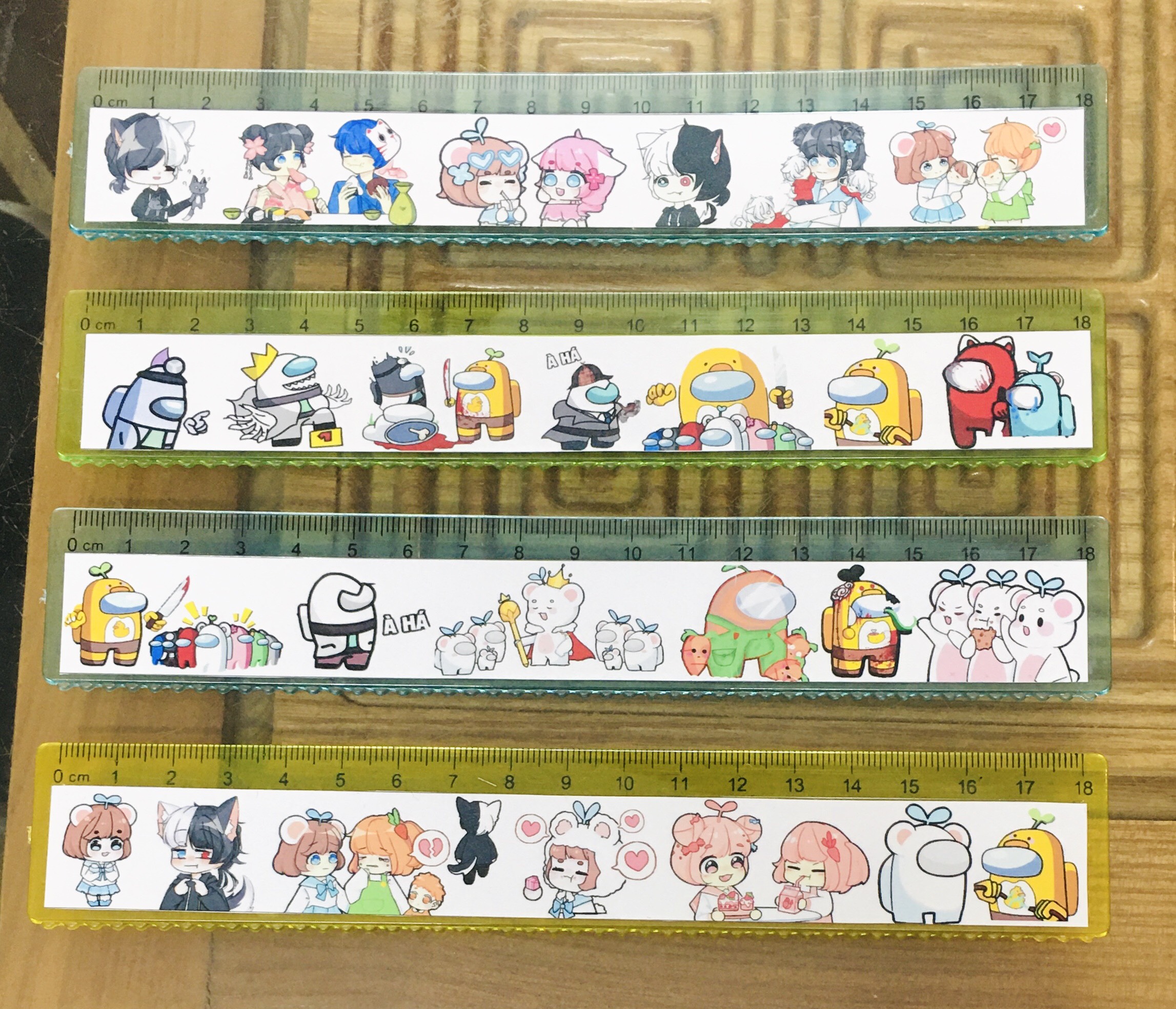 SET 3 Thước kẻ HERRO TEAM