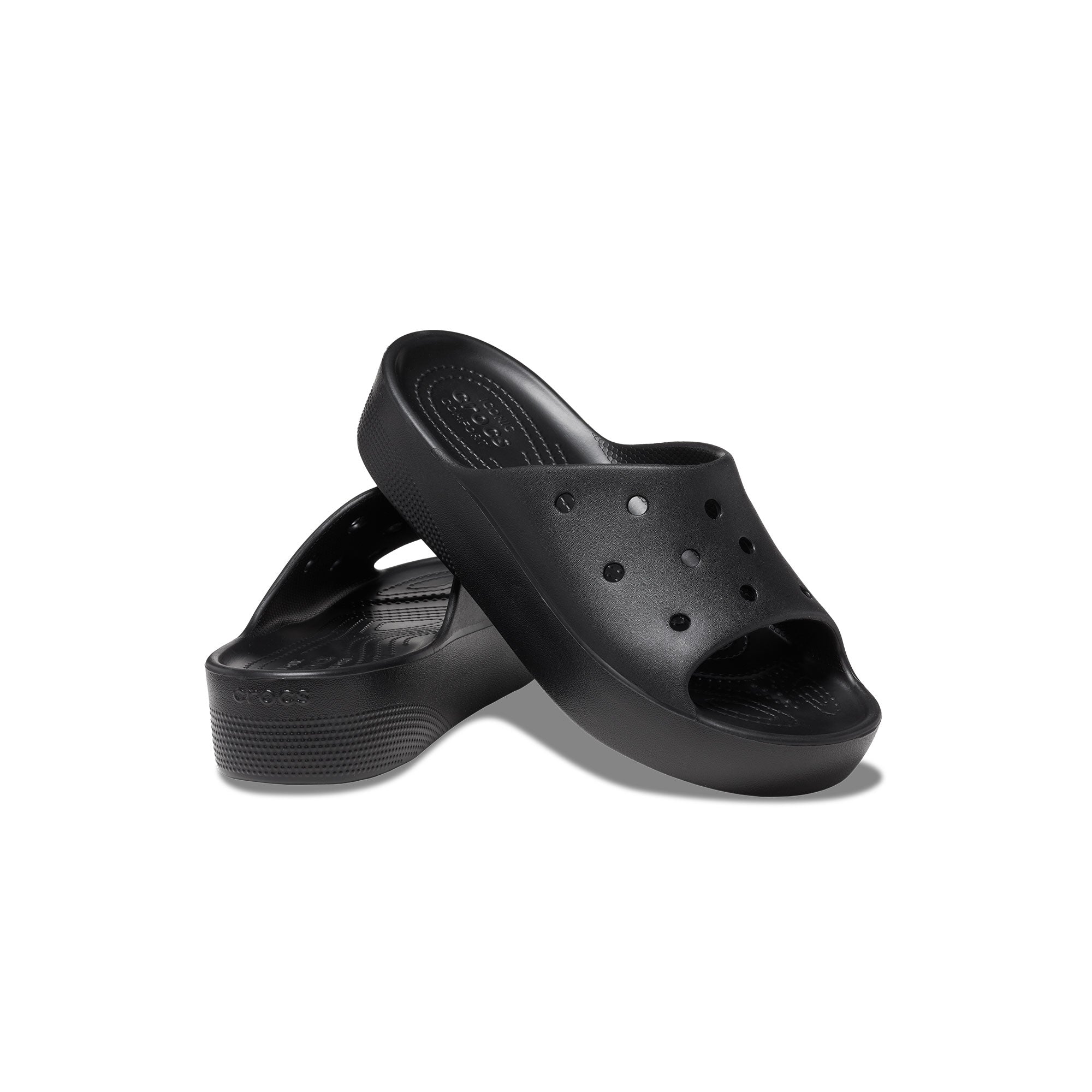 Dép quai ngang Nữ Crocs Classic Platform - 208180-001
