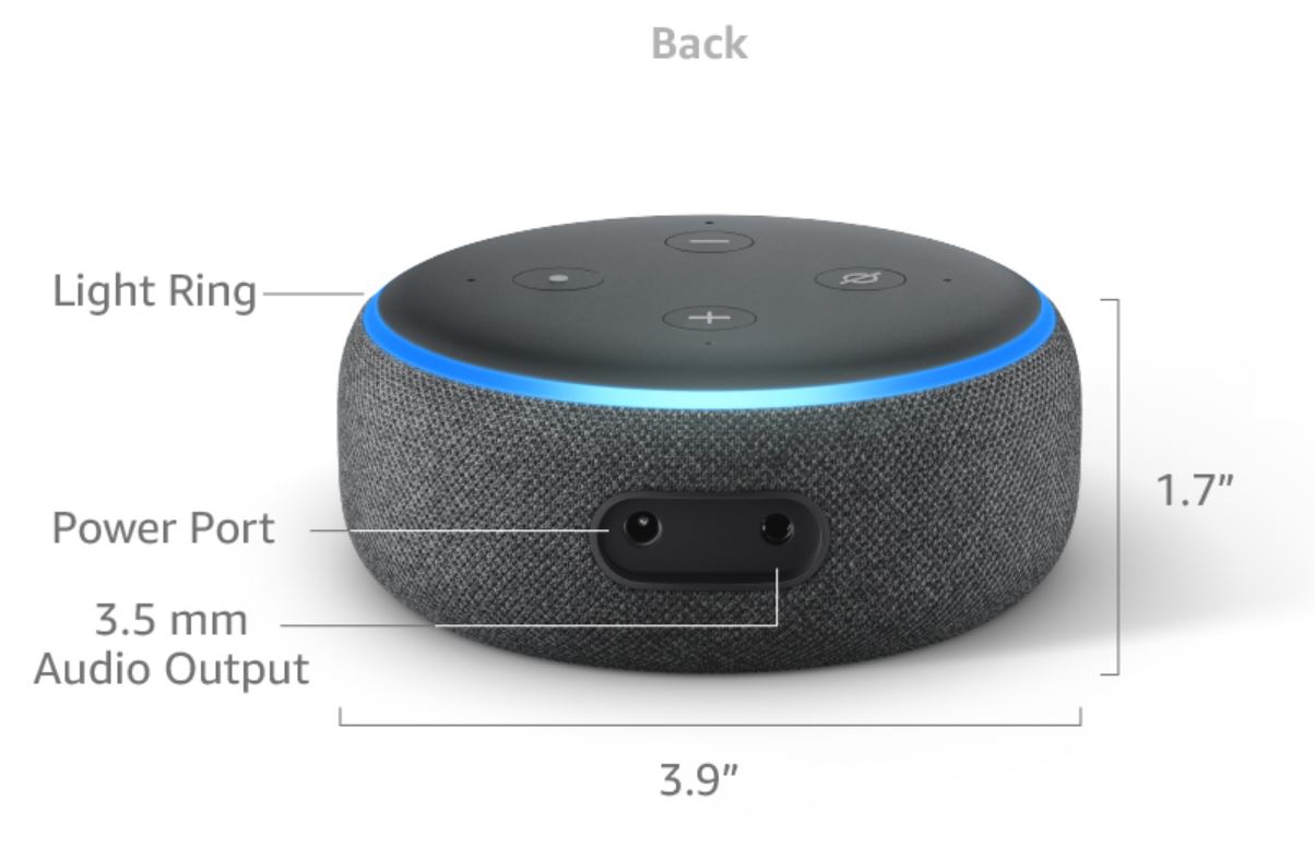 Amazon Echo Dot 3 - Loa thông minh thế hệ mới
