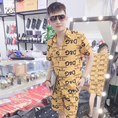 [Ngoc Luxury]💝 SIÊU PHẨM GIÁ SIÊU SỐC 💝 Bộ Quần Áo Pizama Nam Chất Liệu Kate Thái Cực HotE3