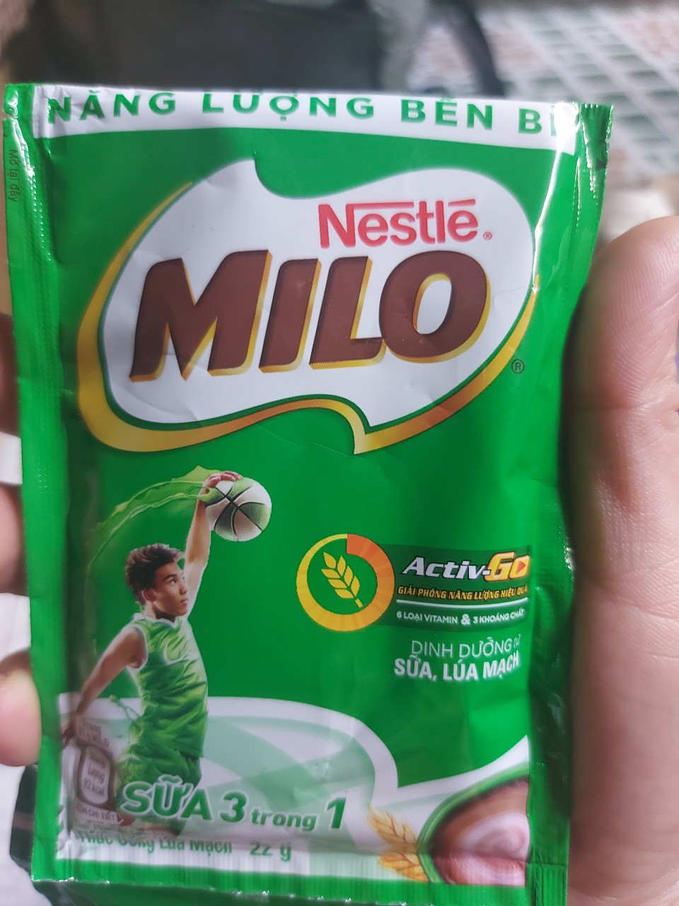 Sữa bột MiLo, Thức uống dinh dưỡng (Dây 10 gói x 22g)