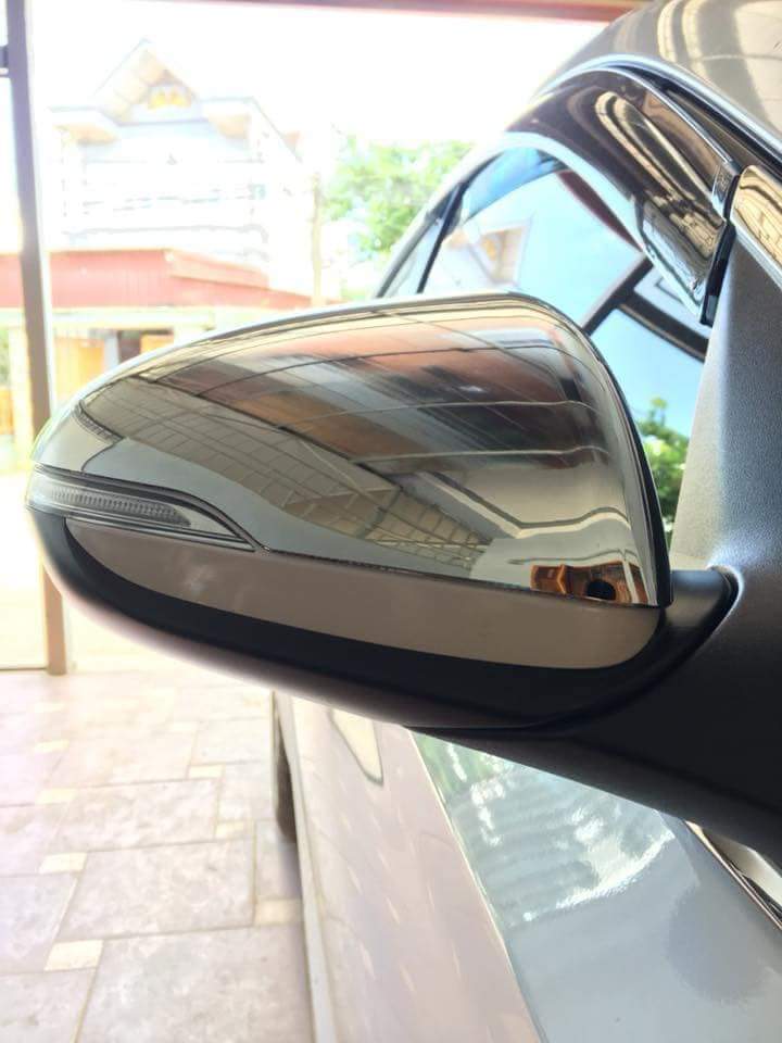 Ốp gáo gương xe Hyundai Accent 2018-2019 2020 2021 2022 2023  Mạ Crom Cao Cấp