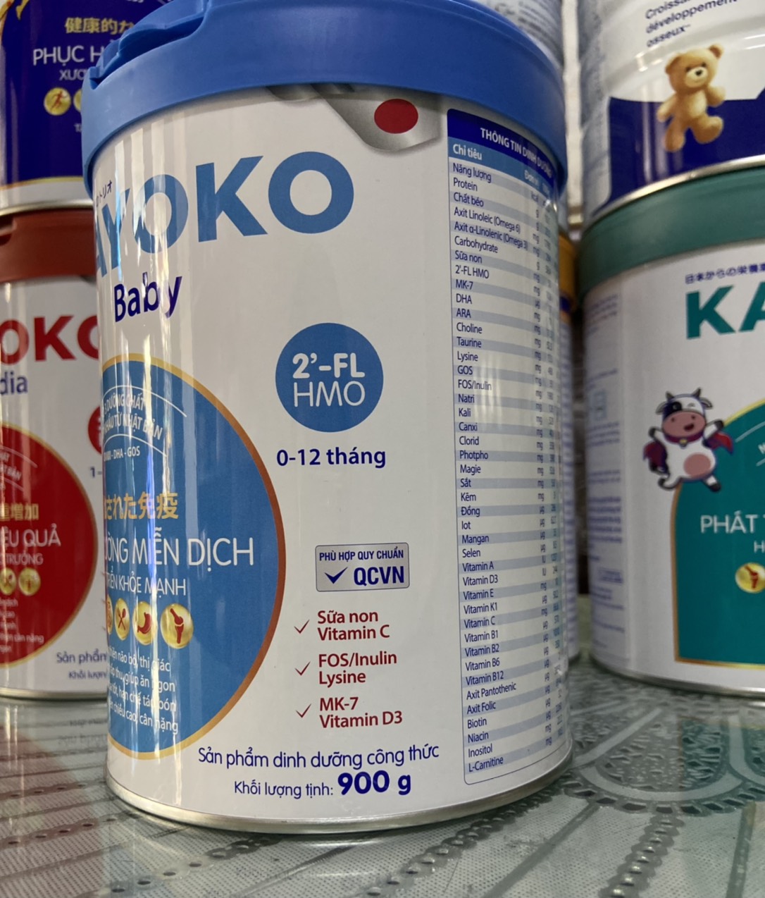 (Date mới) Sữa Kayoko Baby công nghệ Nhật 900g