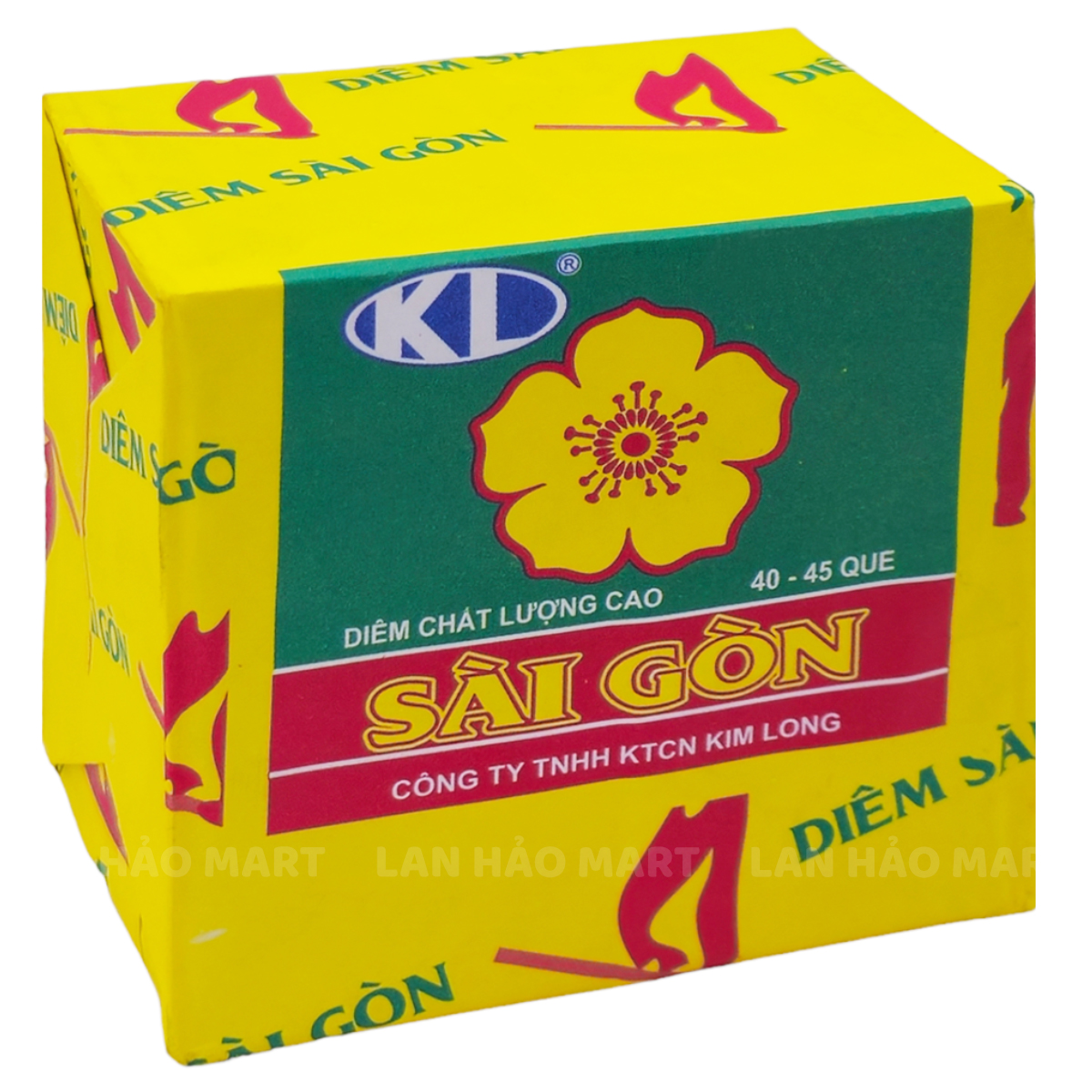 100 Hộp Diêm Quẹt Sài Gòn (1 cây = 10 lốc = 100 hộp)