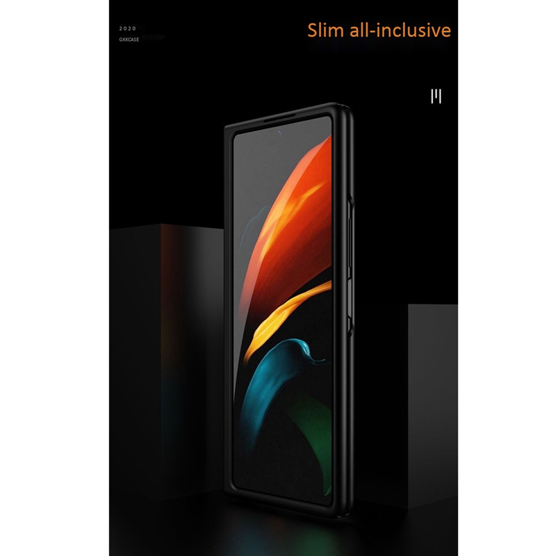 Thin Case for Samsung Galaxy Z Fold 2 5G Case Matte Hard Plastic Slim Phone Case Full Protective Back Cover