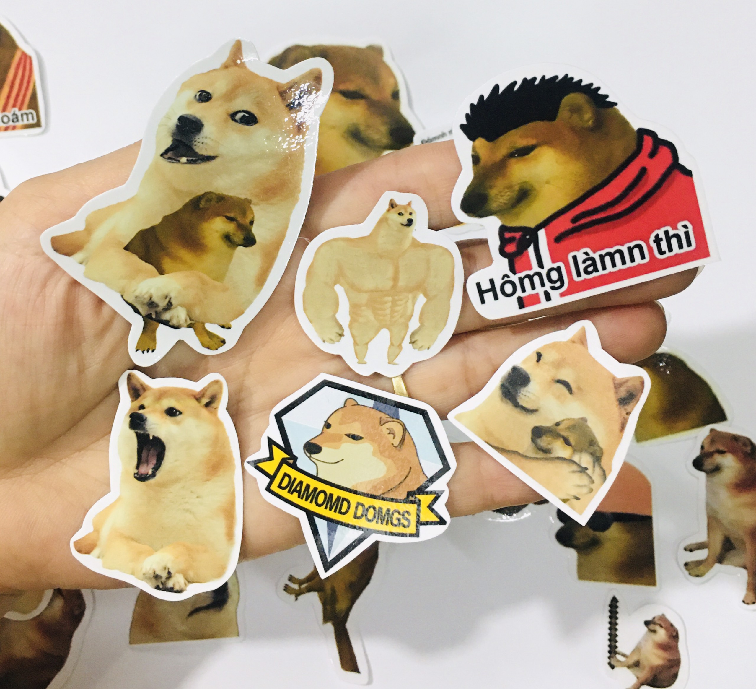 sticker set 20 đến 100 ảnh Cheems