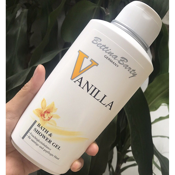 Sữa tắm Vanilla của Bettina Barty Germany - 500 ml