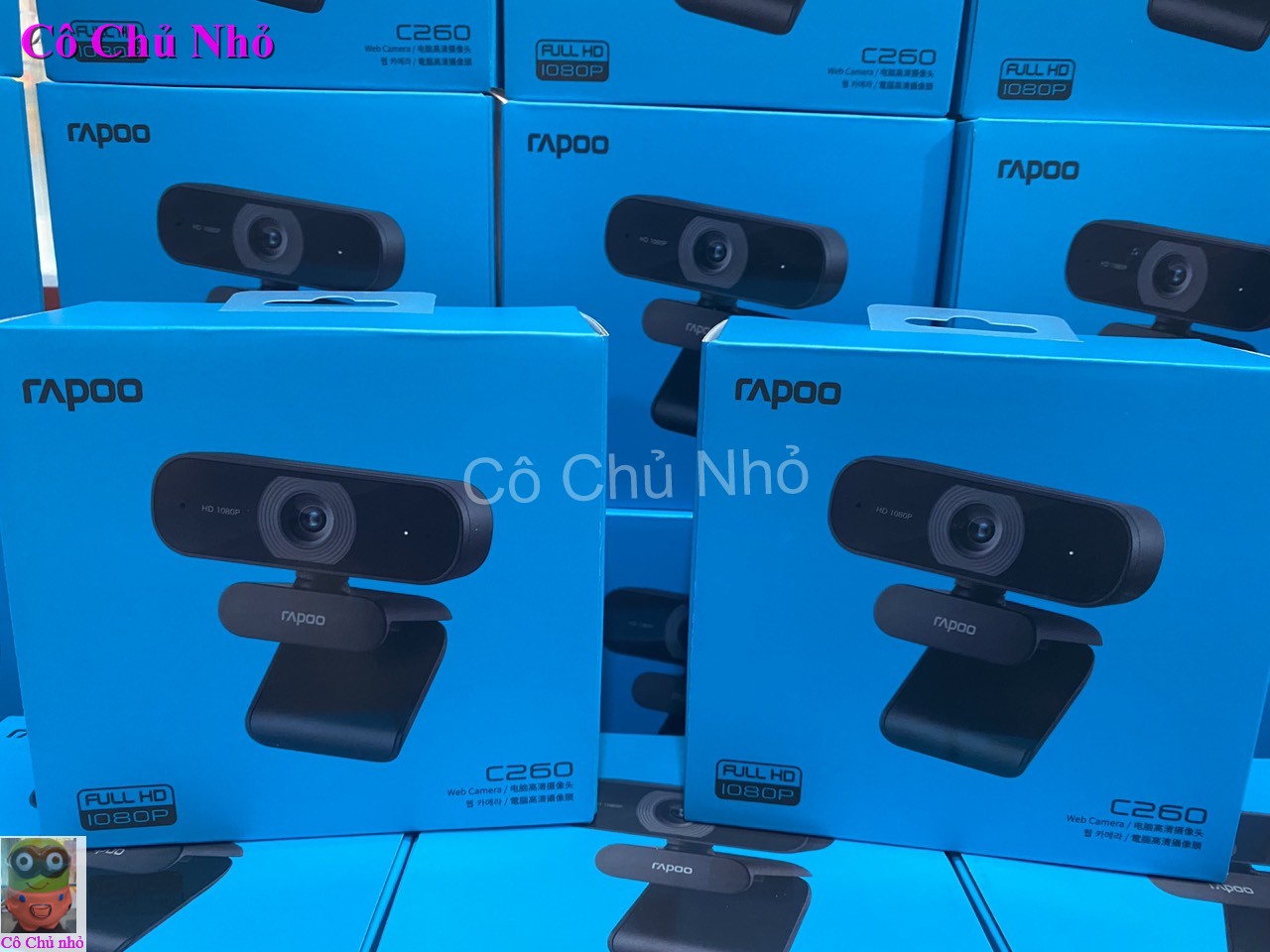 Webcam 720p Rapoo C200 Chính Hãng bh 1 năm