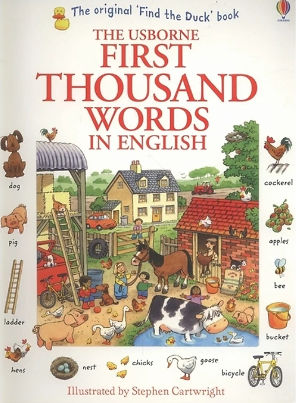 Sách-Anh: FIRST THOUSAND WORDS IN ENGLISH