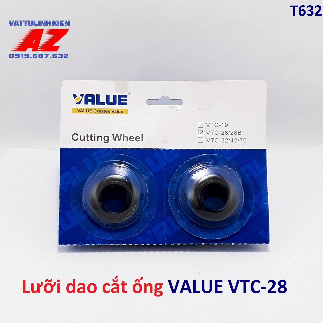 SET 02 lưỡi cắt ống đồng VALUE VTC-32