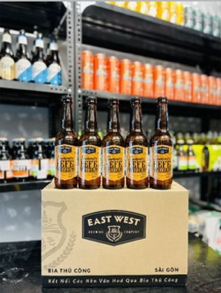 Bia thủ công East West Chai 330ml - 5.0%