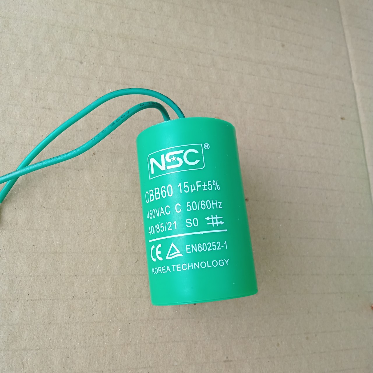 Tụ điện NSC - CBB60 (Hàn Quốc)
