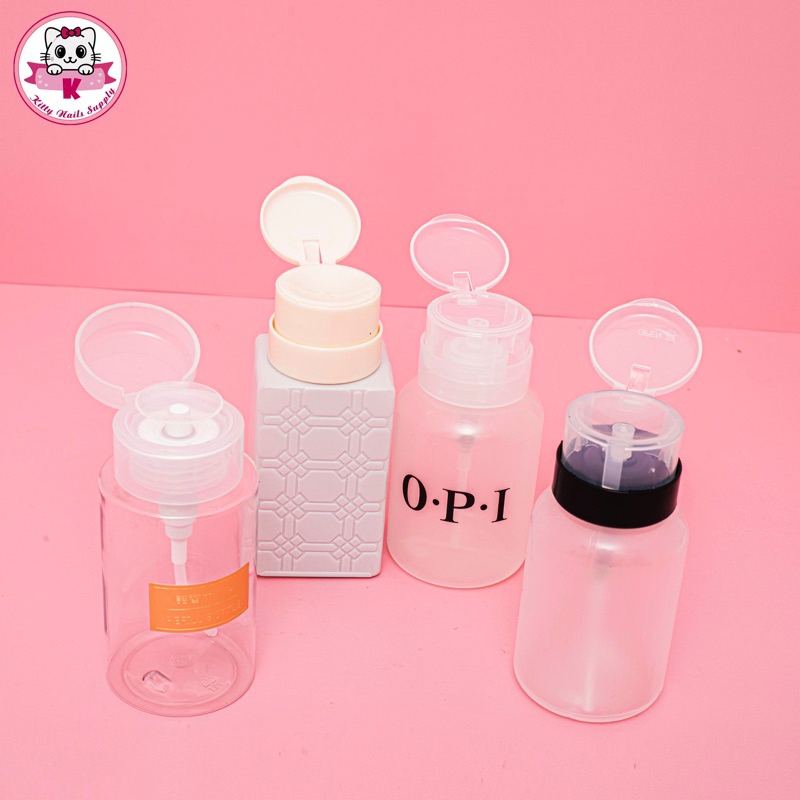 Bình ấn Acetone / Lọ Đựng Cồn 250ml - Kitty Nails Supply