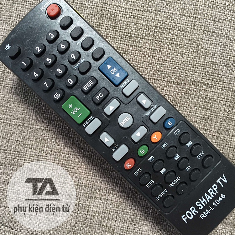 [ FREE SHIP ] ✔ REMOTE ĐIỀU KHIỂN TIVI SHARP LCD LED THƯỜNG RM-L1046