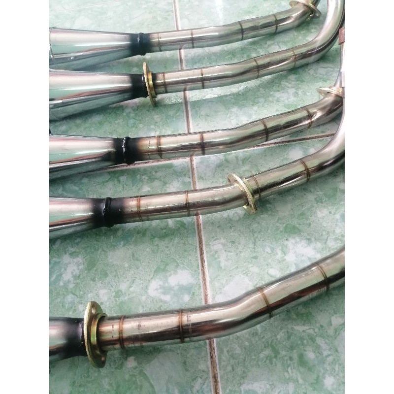 pô xe máy Wave móc cổ inox