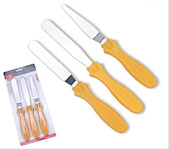 Bộ dao chà láng bánh 3 món tiện lợi