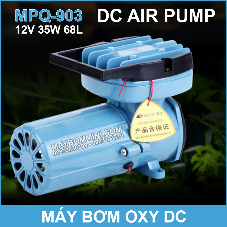 RESUN MPQ 903 (35W) - MÁY SỦI OXY CHẠY BẰNG ACQUY 12V - Hàng Công Ty