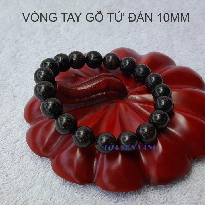 [HCM]Vòng tay gỗ tử đàn đỏ 10mm