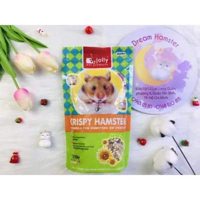 Thức ăn Crispy Hamster (Jolly) - 500gr & 1kg