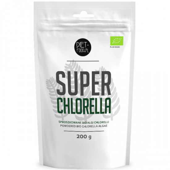 Bột tảo lục chlorella hữu cơ Diet Food 200g