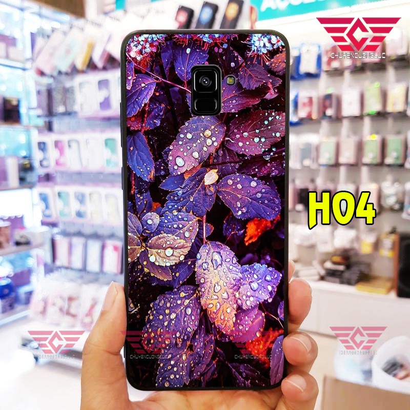 Ốp lưng samung J6, J6 PLUS, A6, A6 PLUS, A8, A8 PLUS hoa lá 2022 cực đẹp