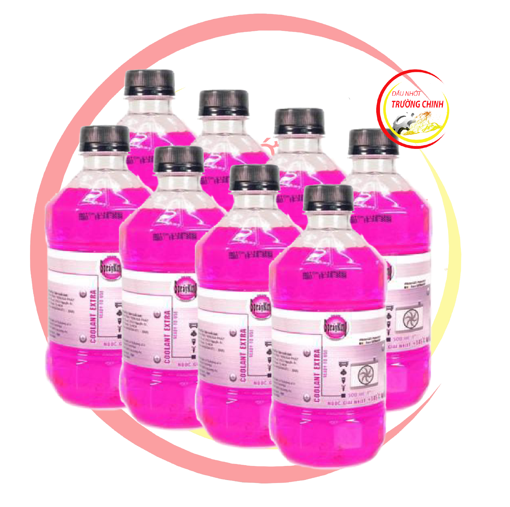 Nước làm mát động cơ Sprayking đỏ