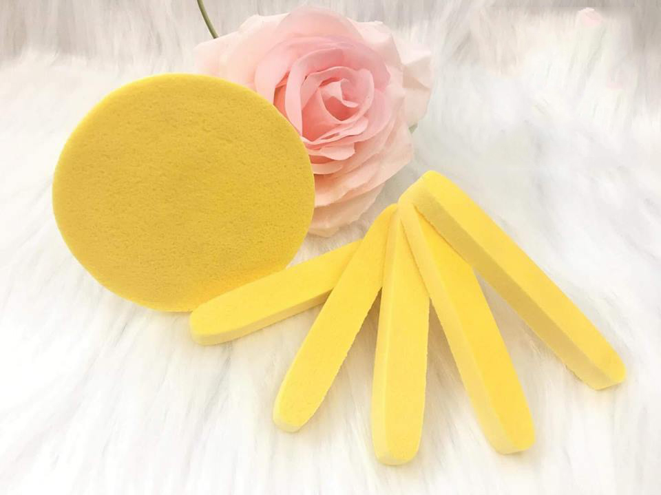 Bông Que Rửa Mặt Cao Cấp Round Nbr Puff (6 miếng)