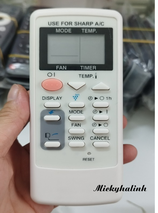Remote máy lạnh sharp crmc-a751jbez - điều khiển điều hòa sharp crmc-a751jbez