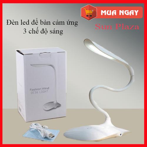 Đèn led để bàn cảm ứng 3 chế độ sáng- Chống cận thị MU