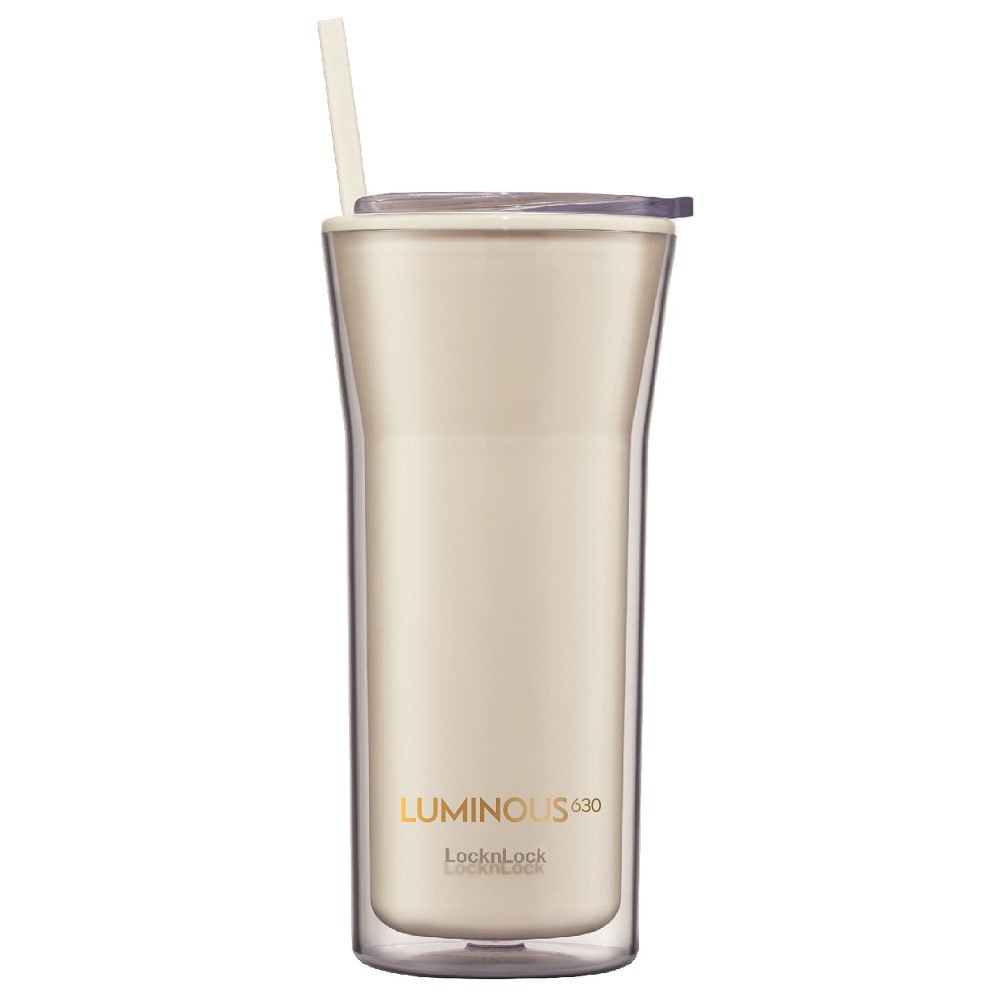 [QUÀ TẶNG KHÔNG BÁN] Ly LocknLock Bucket Cold Cup With Straw Luminous 630 770ml