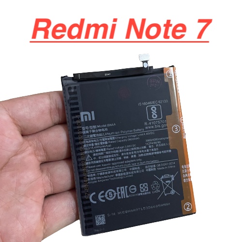 Genuine Zin battery Xiaomi Redmi Note 7 bn4a code 4000mAh capacity battery replacement parts